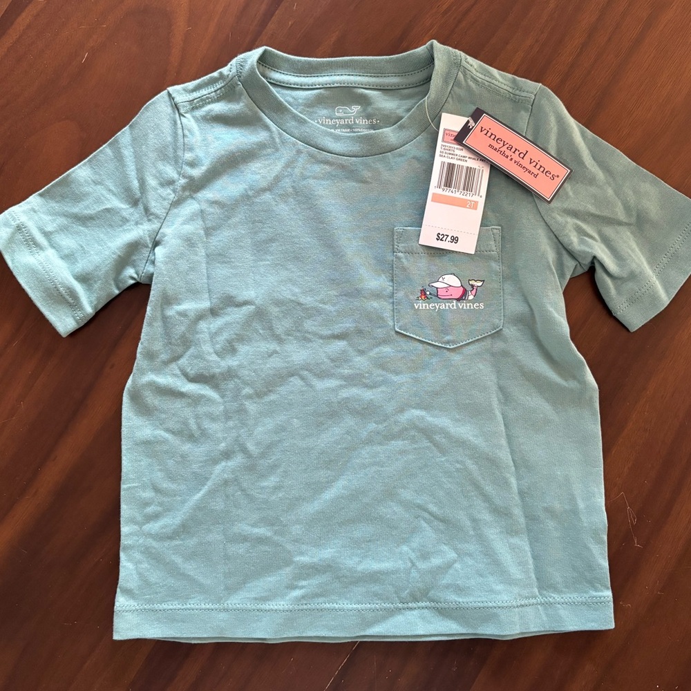 Vineyard Vines Camping Whale tshirt